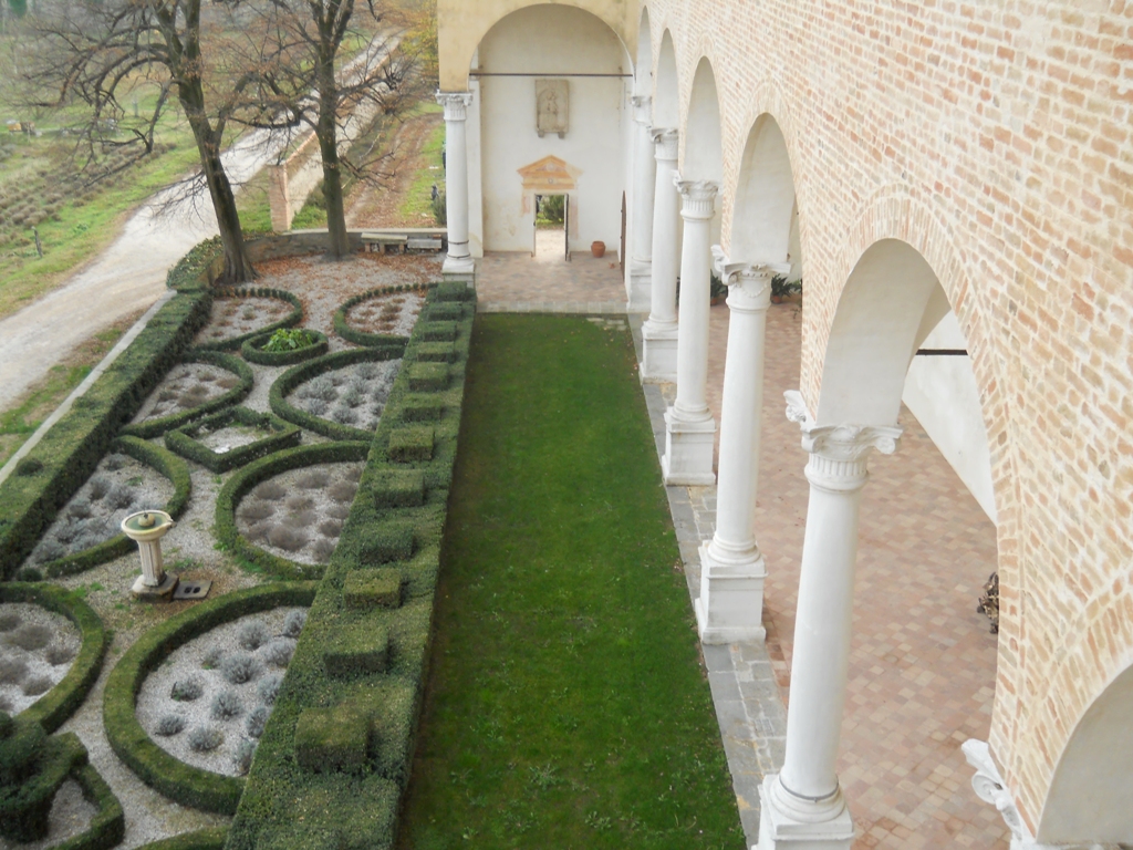 Giardini all'esterno dell'Abbazia